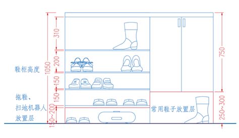 鞋櫃懸空高度|鞋櫃尺寸細節全在這